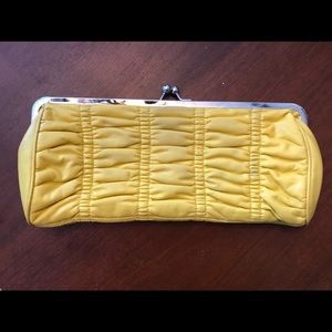 Yellow Bonita clutch
